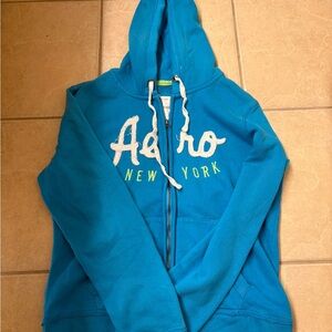 y2k Aeropostale Blue Hoodie